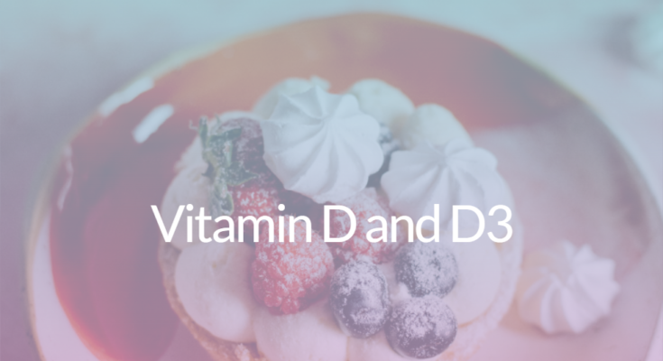 Vitamin D and D3