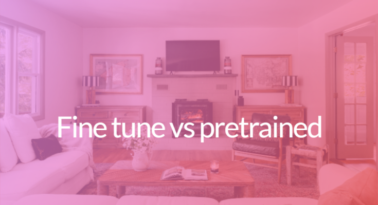 Fine tune vs pretrained